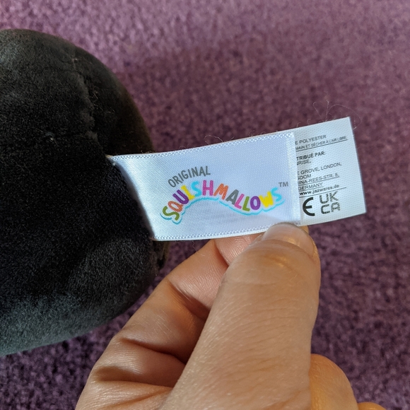 Luna Squishmallow Holiday Christmas 4” ornament soft toy by Kellytoy - Picture 3 of 3